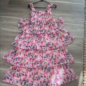 Floral Tiered Maxi Dress